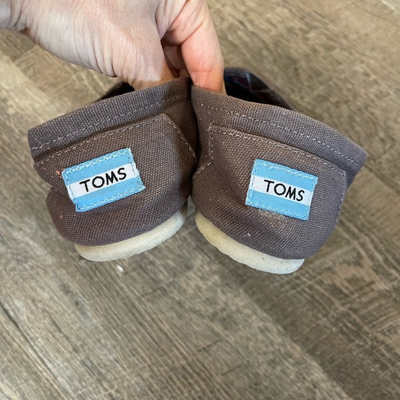 Toms paint splatter slip on canvas shoes - Picture 7 of 10